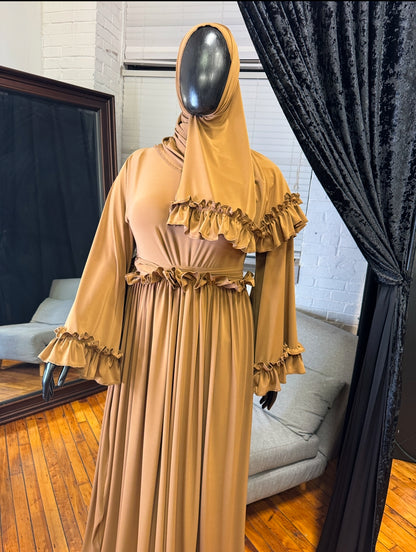 Wafiyah “Coffee” Dress