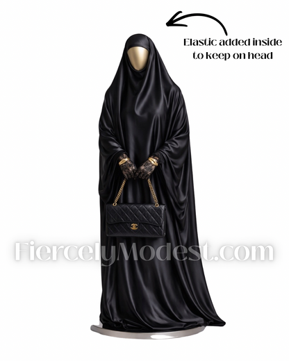 Najwa Overhead Abaya Satin