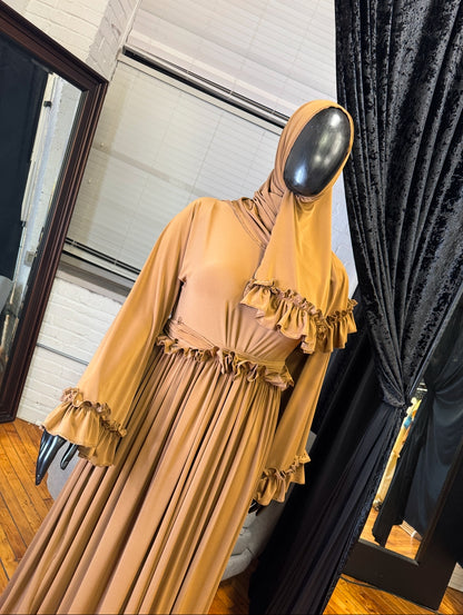 Wafiyah “Coffee” Dress