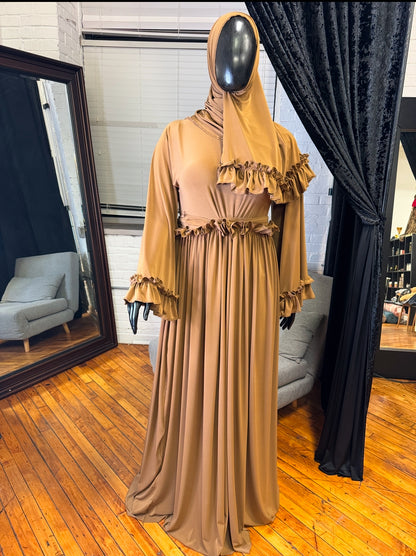 Wafiyah “Coffee” Dress