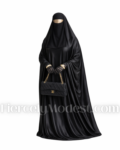 Najwa Overhead Abaya Satin