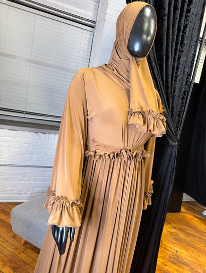 Wafiyah “Coffee” Dress