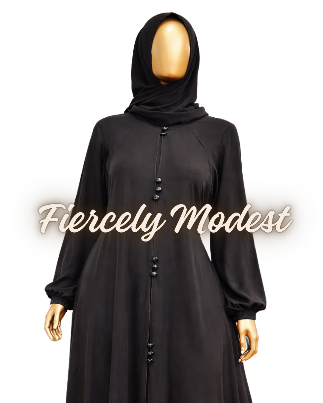 Essential Button Abaya