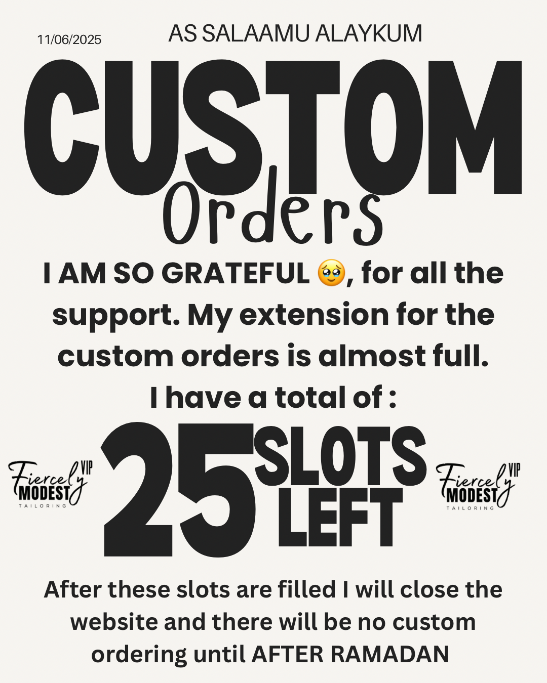 Customer Order