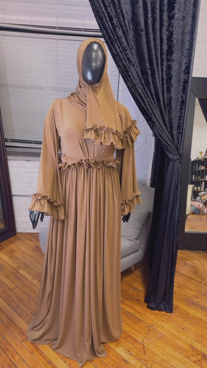 Wafiyah “Coffee” Dress