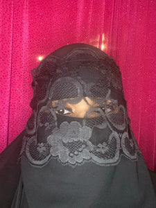 Lace Make up Niqab