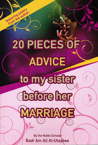 20 Pieces of Advice To My Sister Before Marriage